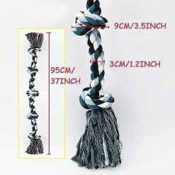 Unbranded Xxl 36 Pouces Dog Rope Toys Pour Lar Dogs, Chien Chew Toy 5 Knots Rope Tug For Aggressive 6 Unbranded Xxl 36 Pouces Dog Rope Toys Pour Lar Dogs, Chien Chew Toy 5 Knots Rope Tug For Aggressive -nourriture pour chien boutique 765926023 max