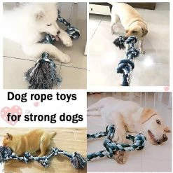 Unbranded Xxl 36 Pouces Dog Rope Toys Pour Lar Dogs, Chien Chew Toy 5 Knots Rope Tug For Aggressive 9 Unbranded Xxl 36 Pouces Dog Rope Toys Pour Lar Dogs, Chien Chew Toy 5 Knots Rope Tug For Aggressive -nourriture pour chien boutique 765926483 max