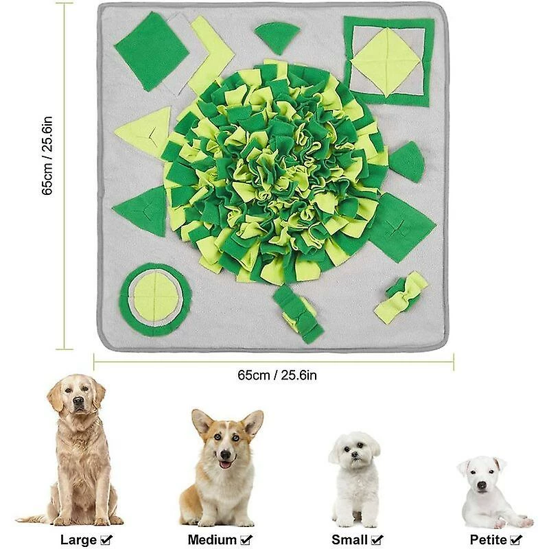 Unbranded Dog Snuffle Mat Pliable Scavenging Mat Trainer Mats For Dogs Cat Interactive Puzzle Toys Slow Training Feeding Sniffing Mat For Foraging Relaxation E 4 Unbranded Dog Snuffle Mat Pliable Scavenging Mat Trainer Mats For Dogs Cat Interactive Puzzle Toys Slow Training Feeding Sniffing Mat For Foraging Relaxation E – Image 4