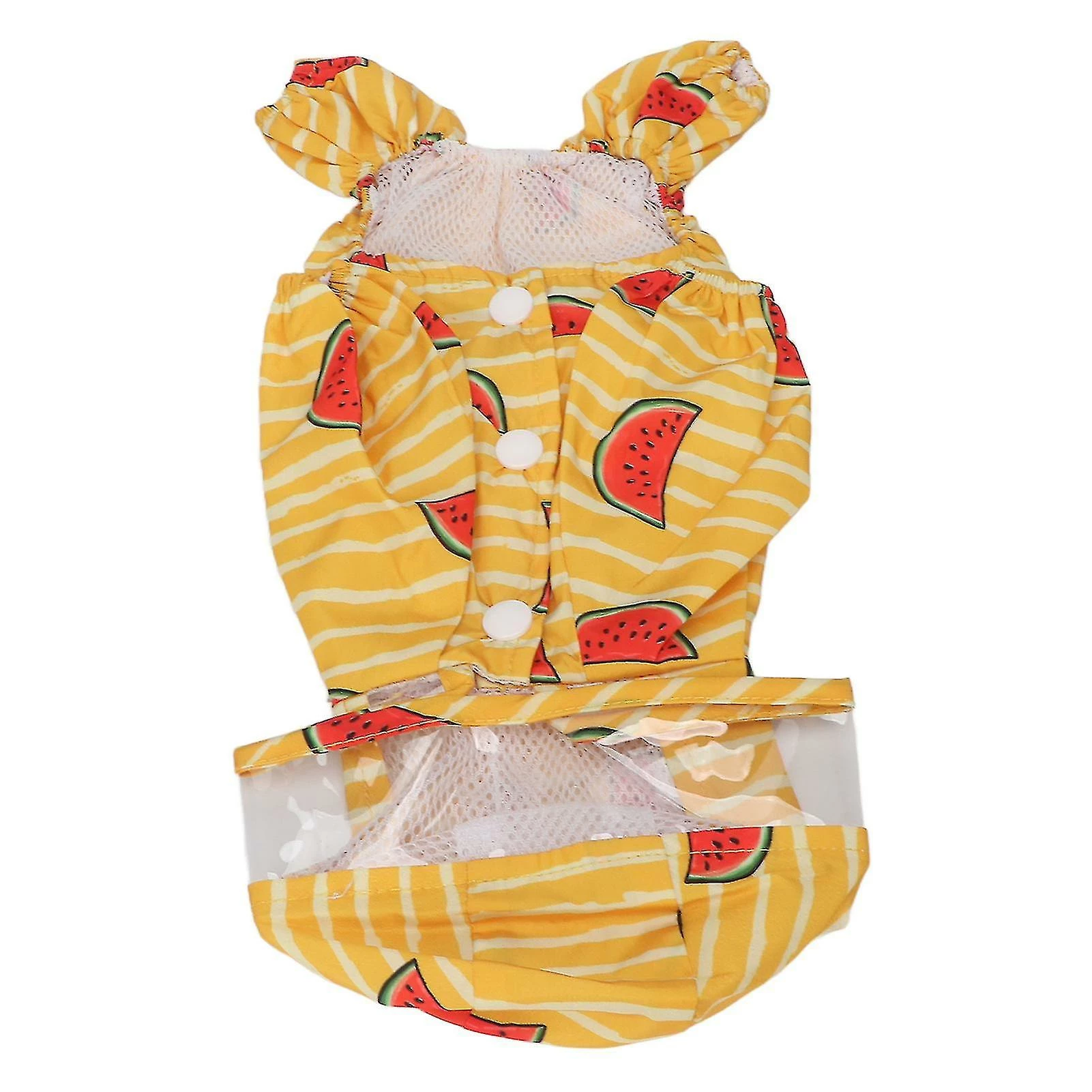 Unbranded Pet Dog Hooded Rain Coat Léger Motif De Pastèque Imperméable à L’eau Réfléchissant Puppy Raincoat Veste Avec Anneau D 2 Unbranded Pet Dog Hooded Rain Coat Léger Motif De Pastèque Imperméable à L’eau Réfléchissant Puppy Raincoat Veste Avec Anneau D – Image 2