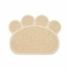 Unbranded Pvc Pet Dog Cat Puppy Kitten Dish Bowl Nourriture Eau Napperon Mat Mat Forme De Patte