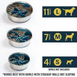 Unbranded Anti Choke Dog Spiral Slow Food Slow Down Eating Er Dish Bowl Obesity Pet 7 Unbranded Anti Choke Dog Spiral Slow Food Slow Down Eating Er Dish Bowl Obesity Pet -nourriture pour chien boutique 772190137 max