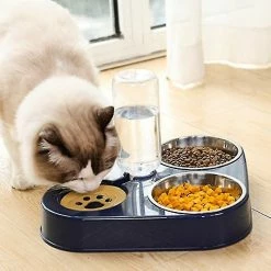 Unbranded 3 En 1 Dog Er Bowl Avec Dog Bottle Cat Automatic Bowl Cat Food Bowl Pet Less Steel Double 3 Bowls -size - 6 Unbranded 3 En 1 Dog Er Bowl Avec Dog Bottle Cat Automatic Bowl Cat Food Bowl Pet Less Steel Double 3 Bowls -size - -nourriture pour chien boutique 772201838 max