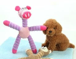 Unbranded Dog Chew Toy Squeaky Dog Toys Tooth Ing Resistant Pet Training Toys Corn Peluche Toy Pink Pig -nourriture pour chien boutique 772219904 max