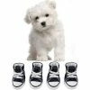 Unbranded Puppy Pet Dog Antidérapant Toile Outdoor Sports Chaussures Baskets Bottes Chaussures De Sport, Semelle En Caoutchouc + Tissu De Coton Doux Intérieur(4)