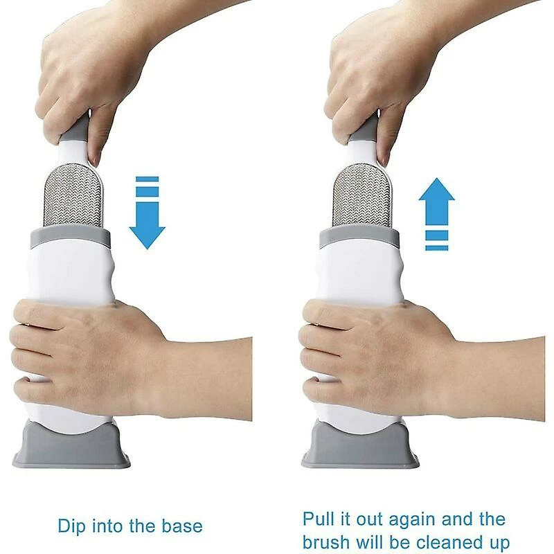 Unbranded Brosse Dissolvante De Poils Pour Chiens Et Chats - Brosse Anti-poils D’animaux Magic Réutilisable - Brosse De Nettoyage De Poils De Chien Et De Chat Magic Pet Dog & Cat (canapé, Vêtements, Voiture, Lit) 3 Unbranded Brosse Dissolvante De Poils Pour Chiens Et Chats - Brosse Anti-poils D’animaux Magic Réutilisable - Brosse De Nettoyage De Poils De Chien Et De Chat Magic Pet Dog & Cat (canapé, Vêtements, Voiture, Lit) – Image 3