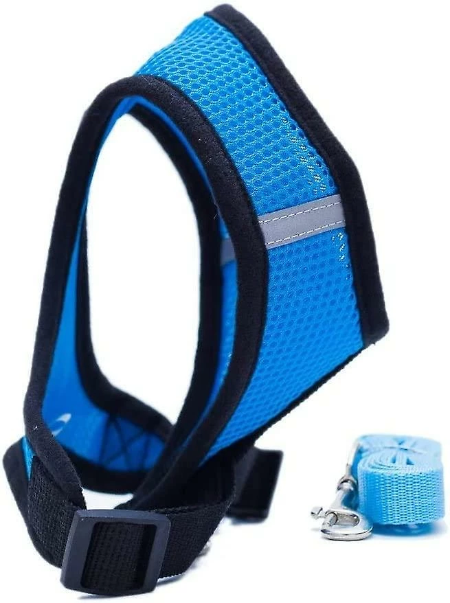 Unbranded Mesh Fabric Dog Vest Confortable Réglable Soft Harness | Laisse De Marche En Laisse De Plomb De Poitrine D’animal Avec Clip 4 Unbranded Mesh Fabric Dog Vest Confortable Réglable Soft Harness | Laisse De Marche En Laisse De Plomb De Poitrine D’animal Avec Clip – Image 4