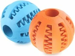 Unbranded Pet Dog Cat Balle De Jouet Interactive Pour Le Nettoyage Des Dents, Balle De Mastication En Caoutchouc Iq Training Ball Puzzle Jouets Pour Chien Chat (7cm,) -nourriture pour chien boutique 776727709 max