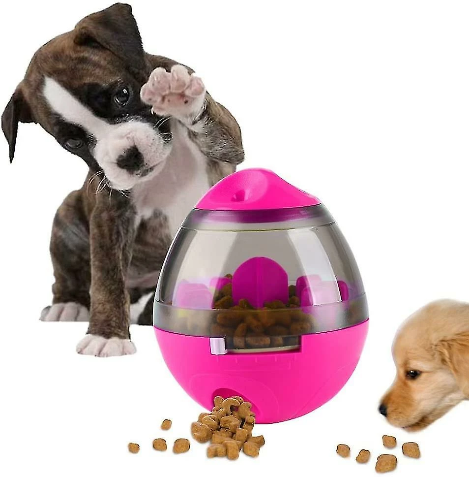 Unbranded Tumbler Automatique Slow Feeder Treat Ball Dog Toy Pour Animaux De Compagnie Bol Rose 1 Unbranded Tumbler Automatique Slow Feeder Treat Ball Dog Toy Pour Animaux De Compagnie Bol Rose