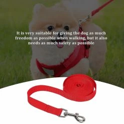 Unbranded Towline Leash Recherche Leash Leash Leash Training Leash Dog Leash Couleur: Rouge Longueur: 5m -nourriture pour chien boutique 778517039 max