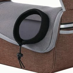 Unbranded Sysy Dog Cat One Shoulder Crossbody Pet Bag Breathable Mesh Travel Portable Cat Bag Coffee -nourriture pour chien boutique 778874970 max