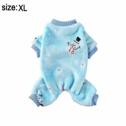Unbranded Sysy Dog Clothes Christmas Clothes Four Foot Plush Pet Clothes Christmas Pet Supplies Xl -nourriture pour chien boutique 778881511 max
