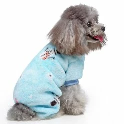 Unbranded Sysy Dog Clothes Christmas Clothes Four Foot Plush Pet Clothes Christmas Pet Supplies Xl -nourriture pour chien boutique 778881688 max