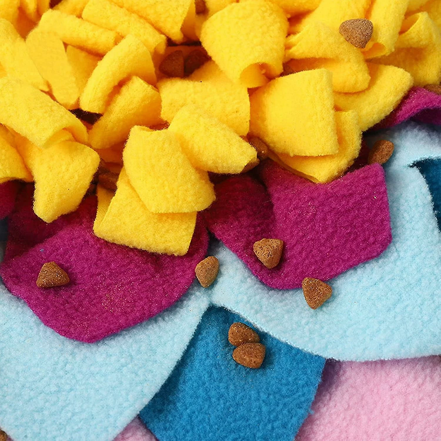 Unbranded Pet Snuffle Mat Pour Chiens Grand Medium Petit Chat De Compagnie Tapis De Nourriture Pour Chiens Pour Les Sols Polar Fleece Dog Feeding Mat - - 4 Unbranded Pet Snuffle Mat Pour Chiens Grand Medium Petit Chat De Compagnie Tapis De Nourriture Pour Chiens Pour Les Sols Polar Fleece Dog Feeding Mat - - – Image 4