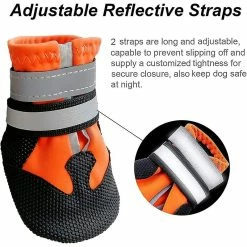 Unbranded Paw Guard Dog Shoes Bottes De Chien Antidérapantes Imperméables Pour Chiens Avec Sangles Réfléchissantes Réglables Chaussures De Chien D’extérieur Pour Petites, Moyennes Et Grandes -nourriture pour chien boutique 780423559 max