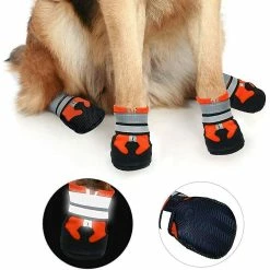 Unbranded Paw Guard Dog Shoes Bottes De Chien Antidérapantes Imperméables Pour Chiens Avec Sangles Réfléchissantes Réglables Chaussures De Chien D’extérieur Pour Petites, Moyennes Et Grandes -nourriture pour chien boutique 780423631 max