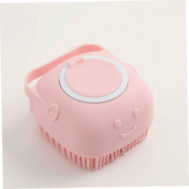 Unbranded Pet Bath Brush Rubber Clamp Bading Shampooing Massage Brush For Cat Dog Shower Groomingpink 3 Unbranded Pet Bath Brush Rubber Clamp Bading Shampooing Massage Brush For Cat Dog Shower Groomingpink – Image 3
