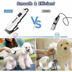 Unbranded Professional One-piece Dog Scissors Electric Grooming Kit For Long Haired Dogs Quick Charge Dog Grooming Razor For Dogs And Cats Pet Scissors -nourriture pour chien boutique 780445117 max