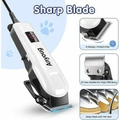 Unbranded Professional One-piece Dog Scissors Electric Grooming Kit For Long Haired Dogs Quick Charge Dog Grooming Razor For Dogs And Cats Pet Scissors -nourriture pour chien boutique 780445256 max