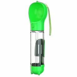 Unbranded Voyage Extérieur Portable 500ml Pet Dog Bottle Avec Sac De Caca