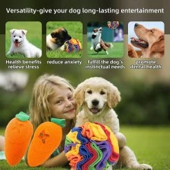 Unbranded Snuffle Mat Interactive Dog Toys Ball Dog Brain Mental Stimulating Puzzle Toys For Dogs Enrichment Game Feeding Mat For Stress Relief Portable Machine Washable (Small 7 Unbranded Snuffle Mat Interactive Dog Toys Ball Dog Brain Mental Stimulating Puzzle Toys For Dogs Enrichment Game Feeding Mat For Stress Relief Portable Machine Washable (Small -nourriture pour chien boutique 790504851 max
