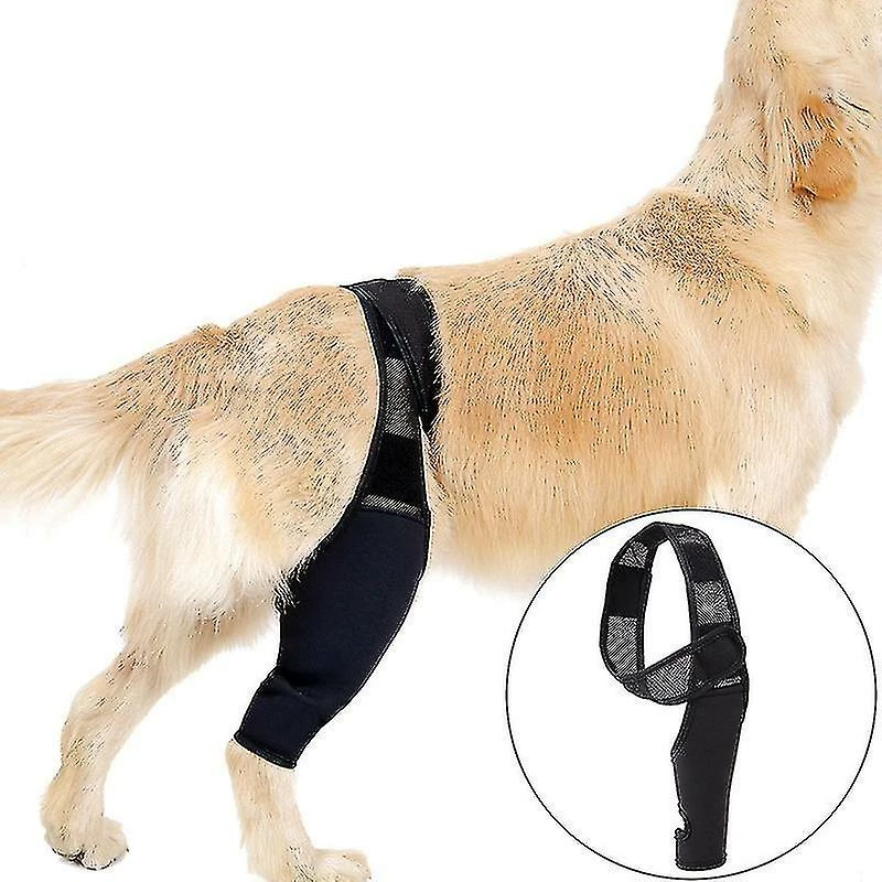 Unbranded Dog Knee Brace For Acl, Knee Cap Dislocation, Arthritis - Keeps The Joint Warm - Extra Support - Reduces Pain And Inflammation -t 1 Unbranded Dog Knee Brace For Acl, Knee Cap Dislocation, Arthritis - Keeps The Joint Warm - Extra Support - Reduces Pain And Inflammation -t