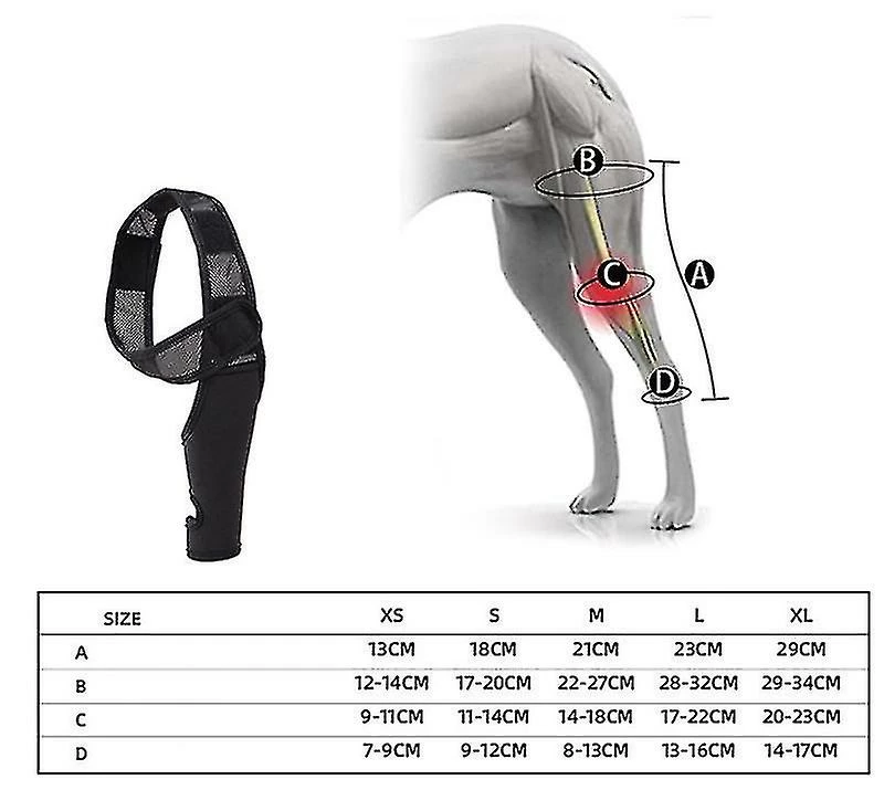 Unbranded Dog Knee Brace For Acl, Knee Cap Dislocation, Arthritis - Keeps The Joint Warm - Extra Support - Reduces Pain And Inflammation -t 2 Unbranded Dog Knee Brace For Acl, Knee Cap Dislocation, Arthritis - Keeps The Joint Warm - Extra Support - Reduces Pain And Inflammation -t – Image 2