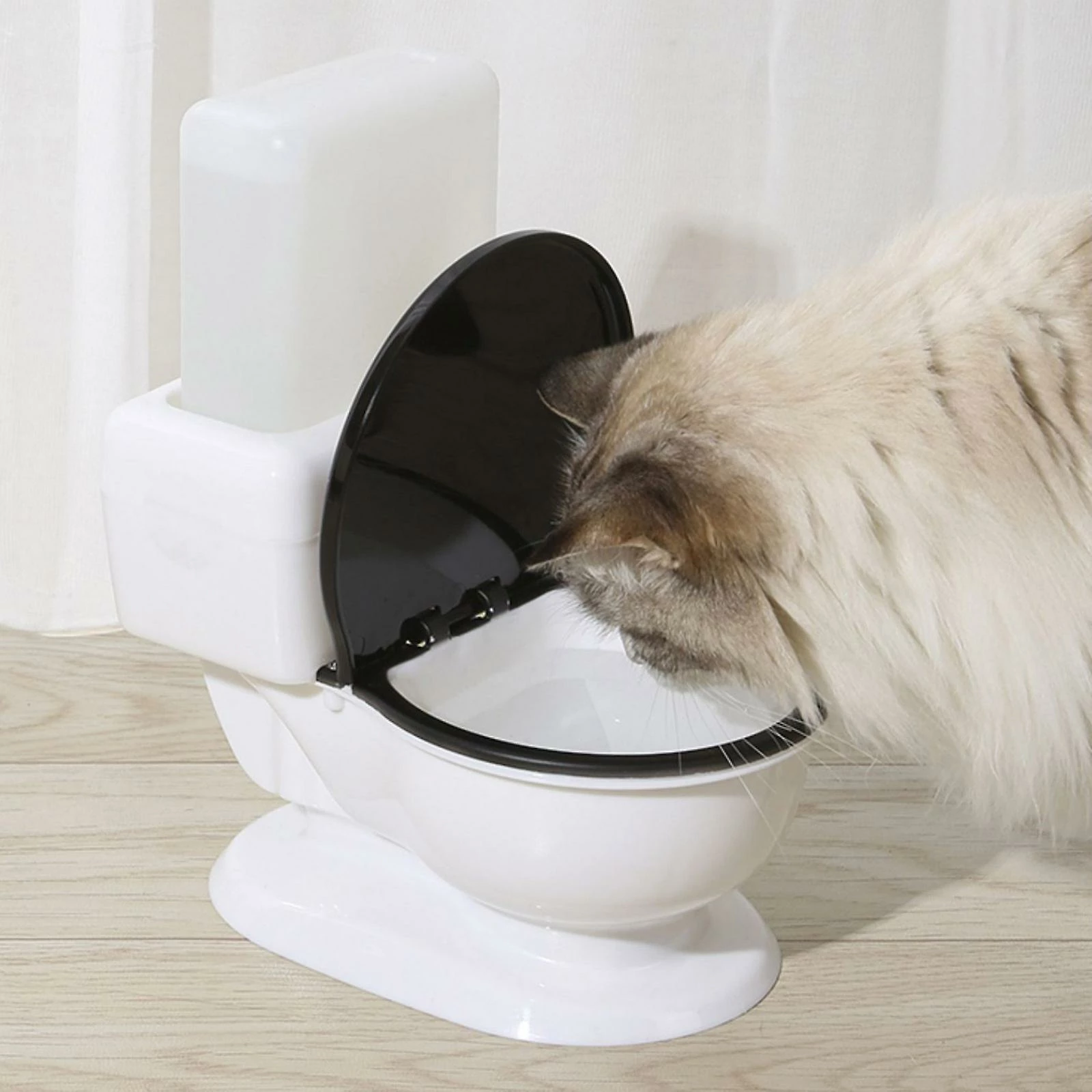 Unbranded Pour Cat Fountain Gravity Dog Water Dispenser 22oz Capacité Super Quiet No Filter 2 Unbranded Pour Cat Fountain Gravity Dog Water Dispenser 22oz Capacité Super Quiet No Filter – Image 2