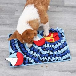Unbranded Dog Snuffle Mat Slow Feeder Interactive Toys Lavable Puppy Pet Stress Relief -nourriture pour chien boutique 792059345 max