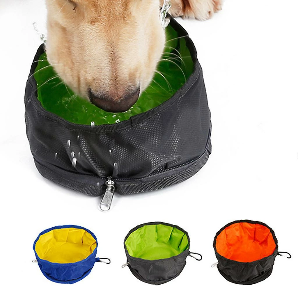 Unbranded 3 Pièces Pliable Dog Travel Bowls Portable Pliable Food Water Feeding Distributeur Avec Fermeture à Glissière Et Crochet D’escalade 2 Unbranded 3 Pièces Pliable Dog Travel Bowls Portable Pliable Food Water Feeding Distributeur Avec Fermeture à Glissière Et Crochet D’escalade – Image 2