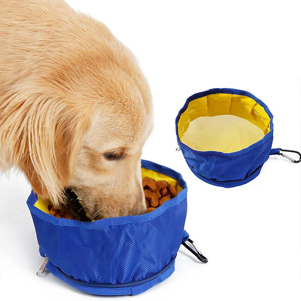 Unbranded 3 Pièces Pliable Dog Travel Bowls Portable Pliable Food Water Feeding Distributeur Avec Fermeture à Glissière Et Crochet D’escalade 3 Unbranded 3 Pièces Pliable Dog Travel Bowls Portable Pliable Food Water Feeding Distributeur Avec Fermeture à Glissière Et Crochet D’escalade – Image 3