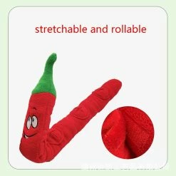 Unbranded Pet Sniffing Peluche Toy Food Molar Puzzle Dog Toy Interactif Chilli Shape Toy -nourriture pour chien boutique 792060353 max