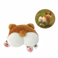 Unbranded Dog Interactive Toys Squeak Peluche Animal Stuffed Chew Toy Corgi-butt-style -nourriture pour chien boutique 792060400 max