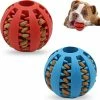 Unbranded Non-toxic Bite-resistant Natural Elastic Rubber Ball 2 Pack ,small And Medium Interactive Dog Toys ,pet Food Treatment Feederschewing [free Shipping]