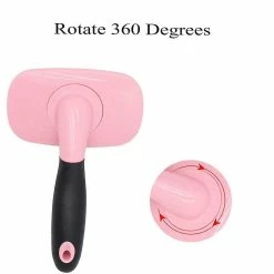 Unbranded Large Dog Brush Pet Grooming Brush Cat Brush Shedding Grooming Tools Rose [livraison Gratuite] -nourriture pour chien boutique 793903745 max