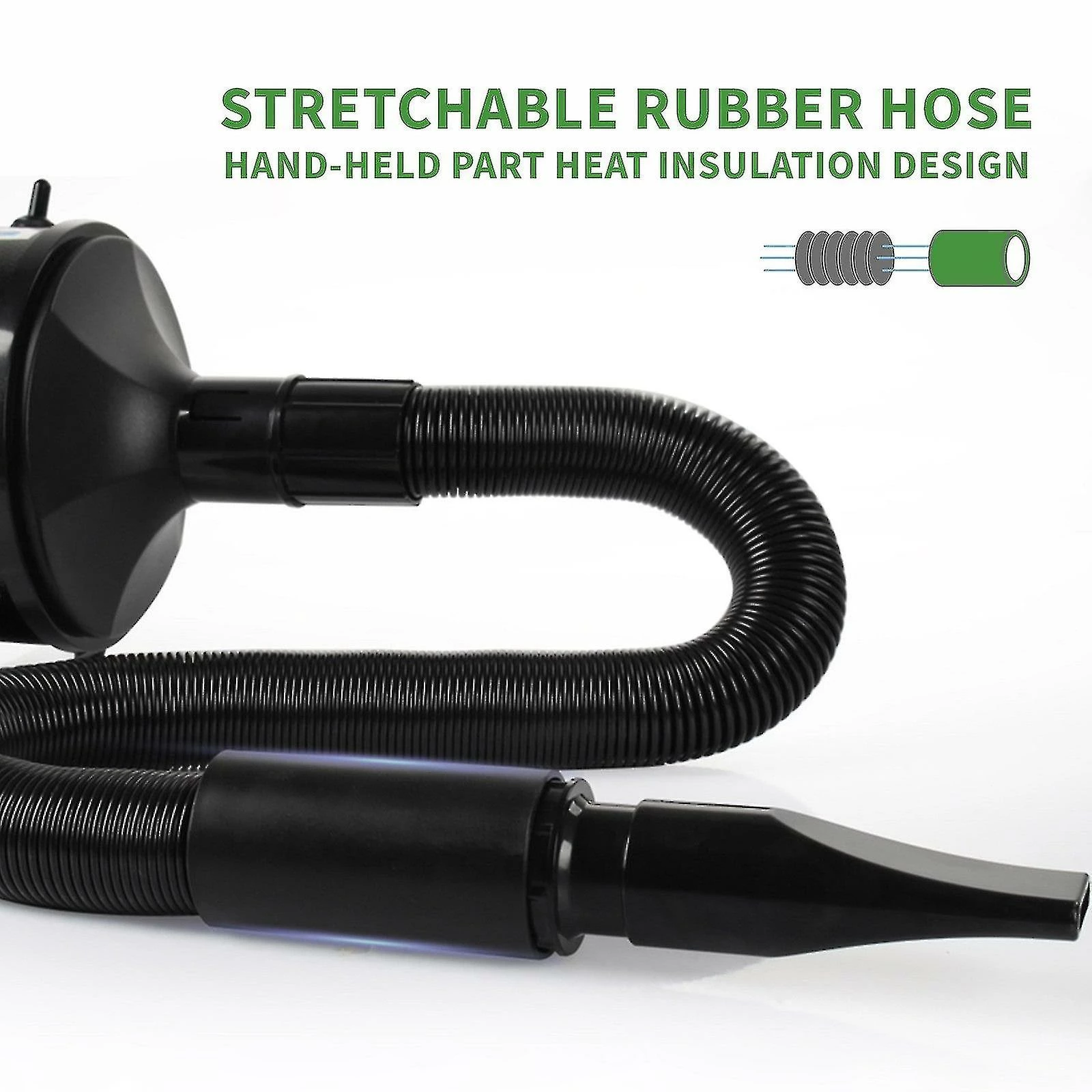 Breey Dog Cat Pet Grooming Sèche-cheveux Avec Chauffage Vitesse Réglable Sèche-cheveux Pour Animaux De Compagnie à Grande Vitesse Sèche-animaux Avec Tuyau / Buses / Manual_gift De G 5 Breey Dog Cat Pet Grooming Sèche-cheveux Avec Chauffage Vitesse Réglable Sèche-cheveux Pour Animaux De Compagnie à Grande Vitesse Sèche-animaux Avec Tuyau / Buses / Manual_gift De G – Image 5