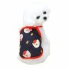 Redmiter Pet Vest Cartoon Printing Skin-friendly Round Neck Dog Sling Vest Pour L’été