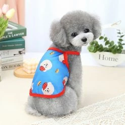 Redmiter Pet Vest Cartoon Printing Skin-friendly Round Neck Dog Sling Vest Pour L’été -nourriture pour chien boutique 796839588 max