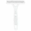 Gegong Pet Double Row Rake Dog Deshedding Comb Undercoat Rake Pet Grooming Hair Removal Tool