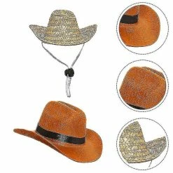Unbranded 2pcs Pet Dog Hats Décoratif Cat Hats Cowboy Hat Straw Hats Party Headwear 5 Unbranded 2pcs Pet Dog Hats Décoratif Cat Hats Cowboy Hat Straw Hats Party Headwear -nourriture pour chien boutique 797358682 max