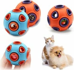 Unbranded Led Dog Ball Dog Toy Ball Interactive Bouncing Light Ball Avec Élastique Flashing Dog Ball Led Glitter Dog Toy (bule Ball Avec Led) -nourriture pour chien boutique 798388907 max