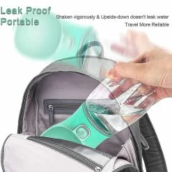 Unbranded Portable Dog Bottle Distributeur D’eau Travel Outdoor Pet 550ml Rose -nourriture pour chien boutique 798400552 max