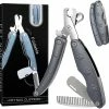 Unbranded Dog Nail Clippers Upgraded - 3 In 1 Foldable Dog Nail Safe Trimmers
