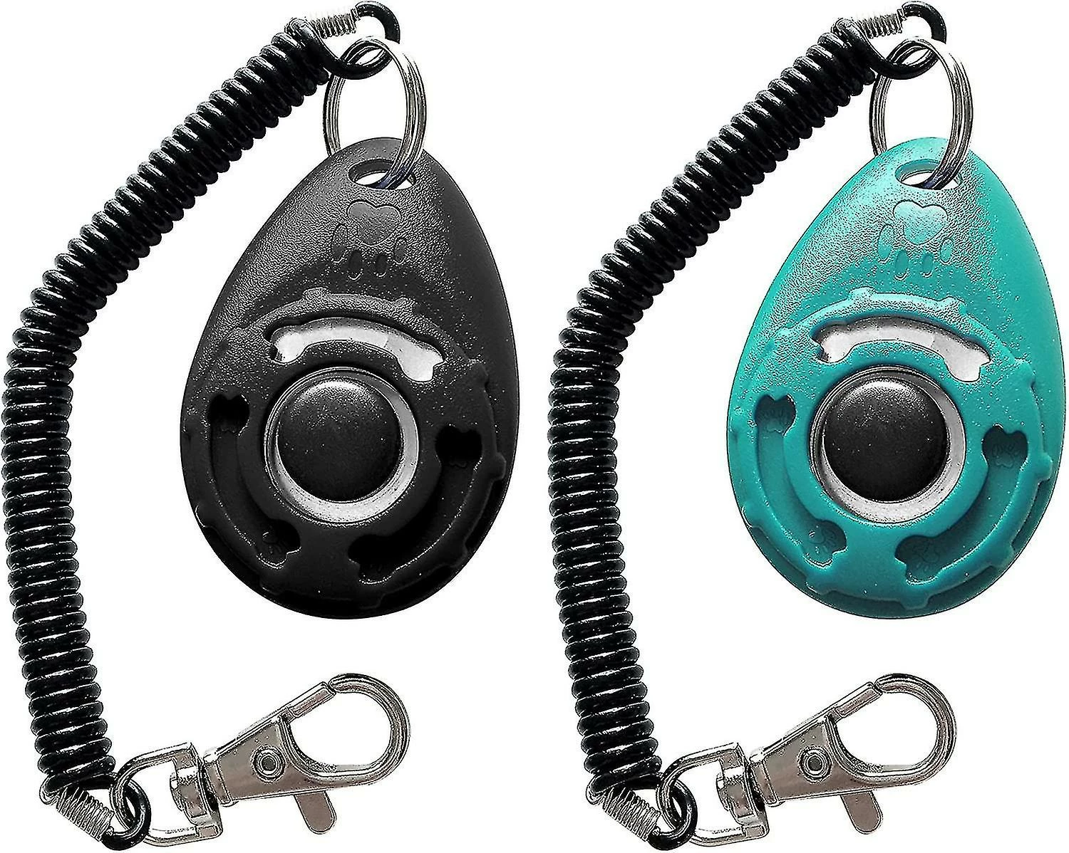 Unbranded Pet Training Clicker With Wrist Strap - Dog Training Clickers (nouveau Noir + Bleu) 3 Unbranded Pet Training Clicker With Wrist Strap - Dog Training Clickers (nouveau Noir + Bleu) – Image 3