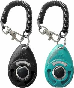 Unbranded Pet Training Clicker With Wrist Strap - Dog Training Clickers (nouveau Noir + Bleu) 9 Unbranded Pet Training Clicker With Wrist Strap - Dog Training Clickers (nouveau Noir + Bleu) -nourriture pour chien boutique 799495341 max