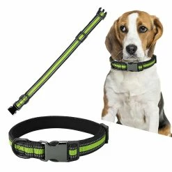 Gegong Durable Puppy Dog Cat Collar Personalized Pet Id Neck Strap (fluorescent Green S) 6 Gegong Durable Puppy Dog Cat Collar Personalized Pet Id Neck Strap (fluorescent Green S) -nourriture pour chien boutique 799615949 max