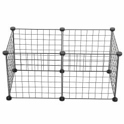 Gegong 6pcs Black Pet Fences Cage Iron Wire Net Diy Free Combinaison Dog House Rabbit Sleeping Room 6 Gegong 6pcs Black Pet Fences Cage Iron Wire Net Diy Free Combinaison Dog House Rabbit Sleeping Room -nourriture pour chien boutique 799616356 max