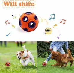 Unbranded Dog Balls Dog Ball Bell Dog Toy Indestructible Squeaky Dog Toy Durable Chew Ball With Glitter Dog Bell 8 Unbranded Dog Balls Dog Ball Bell Dog Toy Indestructible Squeaky Dog Toy Durable Chew Ball With Glitter Dog Bell -nourriture pour chien boutique 801048072 max