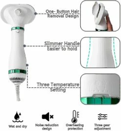 Unbranded Pet Dog Hair Dryer Comb, Upgraded 2-in-1 Pet Grooming Hair Dryer With Slicker Brush1 Piecewhite,11 6 Unbranded Pet Dog Hair Dryer Comb, Upgraded 2-in-1 Pet Grooming Hair Dryer With Slicker Brush1 Piecewhite,11 -nourriture pour chien boutique 803641568 max