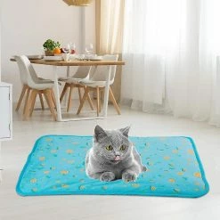 Unbranded Zongha Cat Cooling Mat Cool Cooling Mat Dog Cooling Mat Dog Mat Rabbit Cooling Mat Dog Mat Blue,s,11 -nourriture pour chien boutique 803641730 max
